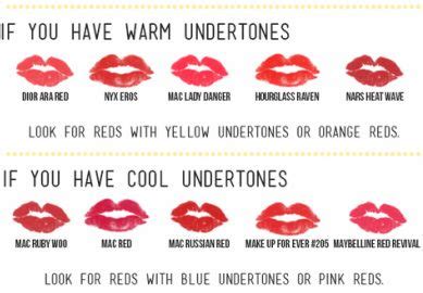 warm vs cool undertone lipstick.